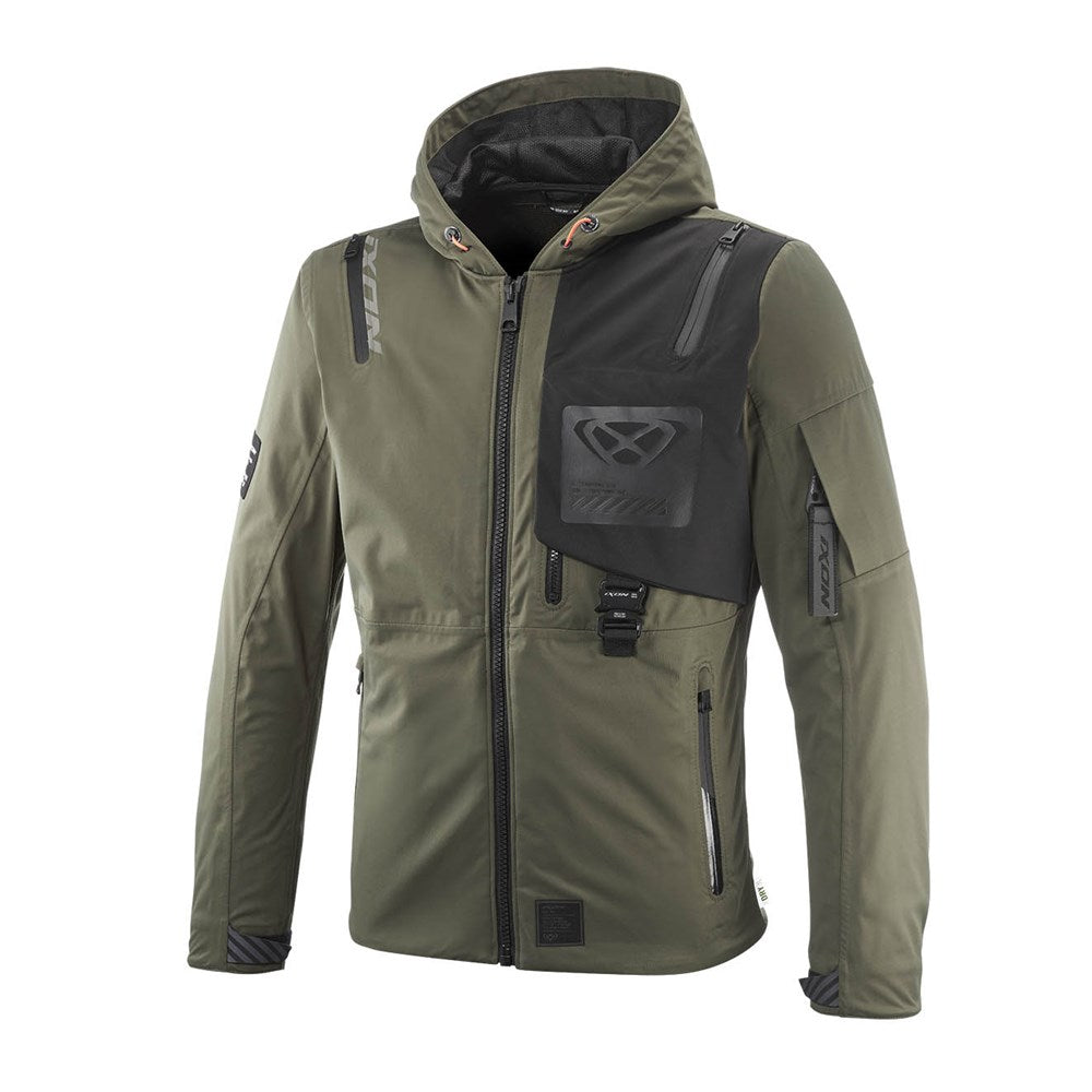 IXON M-QUARTER JKT KHK/BLK (2XL)