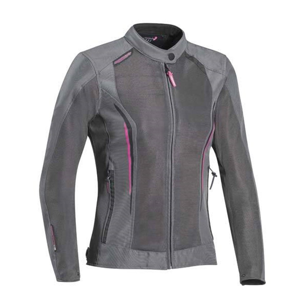 IXON COOL AIR LADY JKT GRY/FUS (XS) [ONC01] #