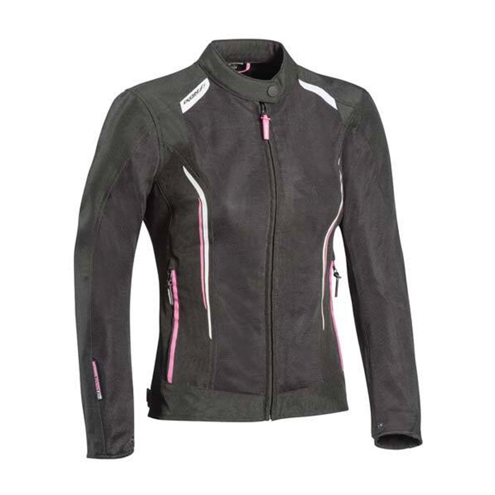 IXON COOL AIR C LADY JKT BLK/WHT/PNK (C6XL) [ONC01] #