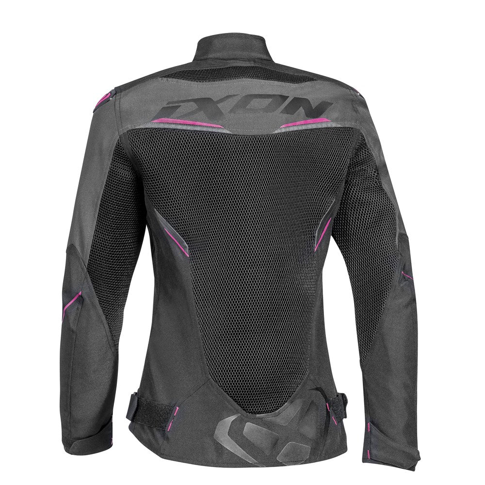 IXON DRACO LADY JKT BLK/ANTH/FUS (2XL) [ONC01] #
