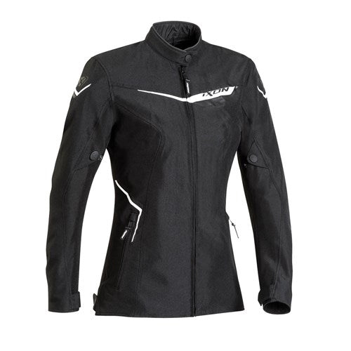 SLASH LADY JACKET - BLACK/WHITE