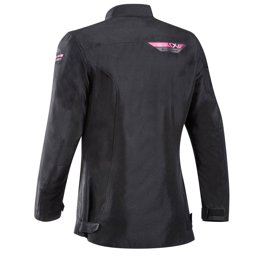 IXON SLASH LADY JKT BLK/FUS (XL) [ONC01] #