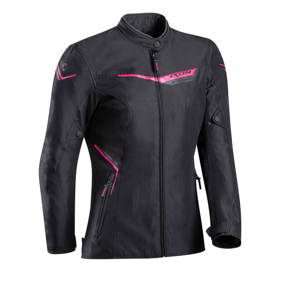 IXON SLASH LADY JKT BLK/FUS (2XL) [ONC01] #