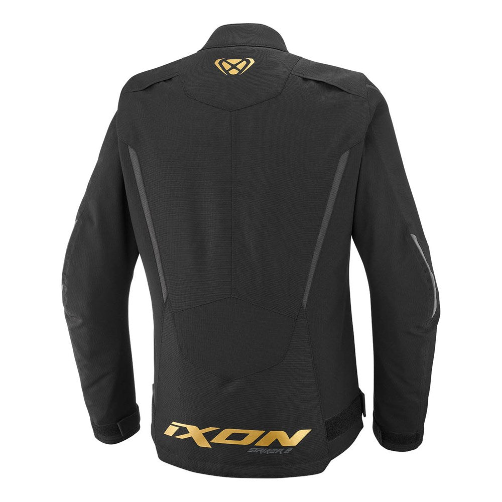 IXON STRIKER 2 LADY JKT BLK/GLD (MD)