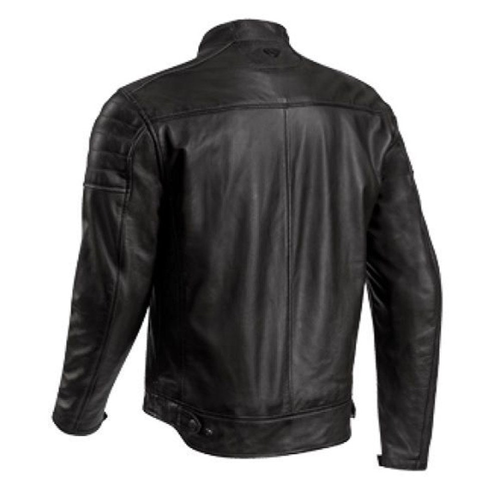 IXON TORQUE LEATHER JKT BLK (LG) [ONC01] #