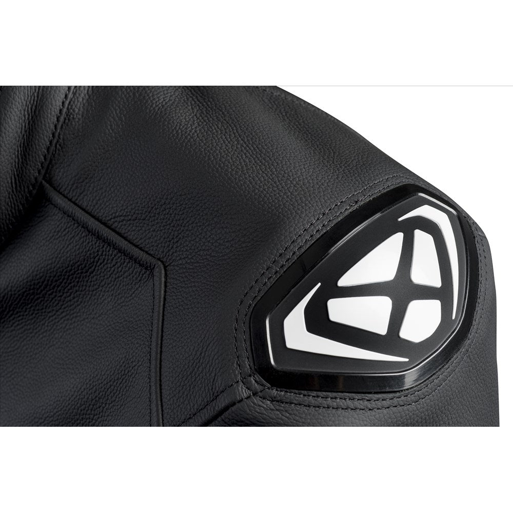 IXON SPARROW LEATHER JKT BLK WT (3XL) [ONC01] #