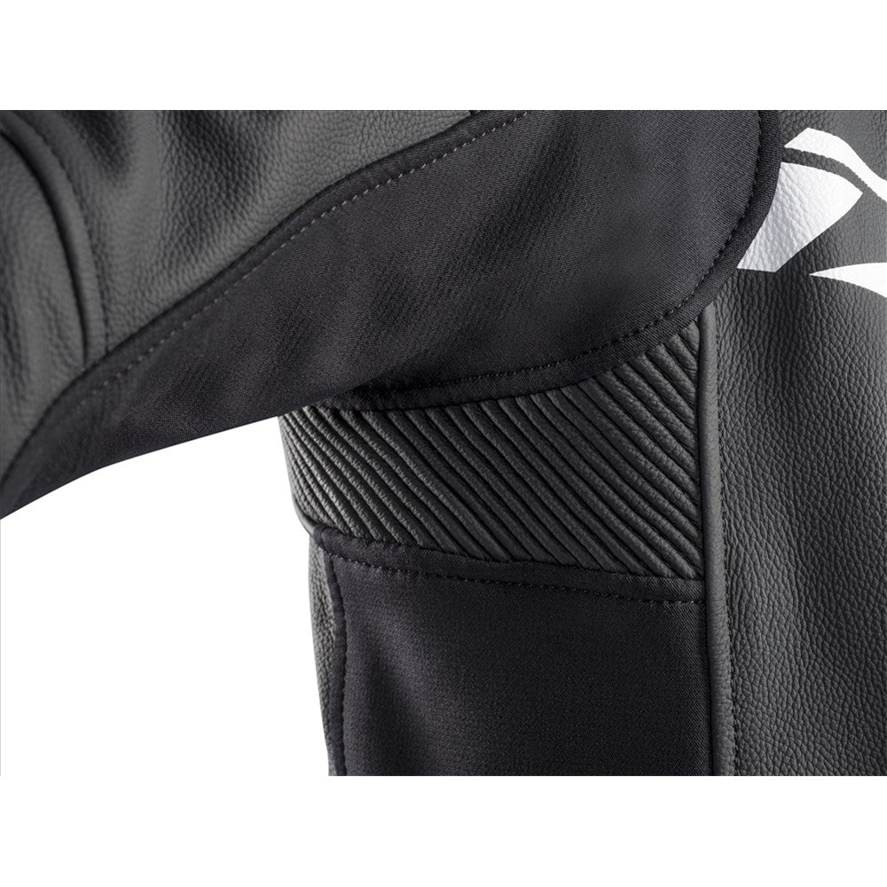 IXON SPARROW LEATHER JKT BLK WT (3XL) [ONC01] #
