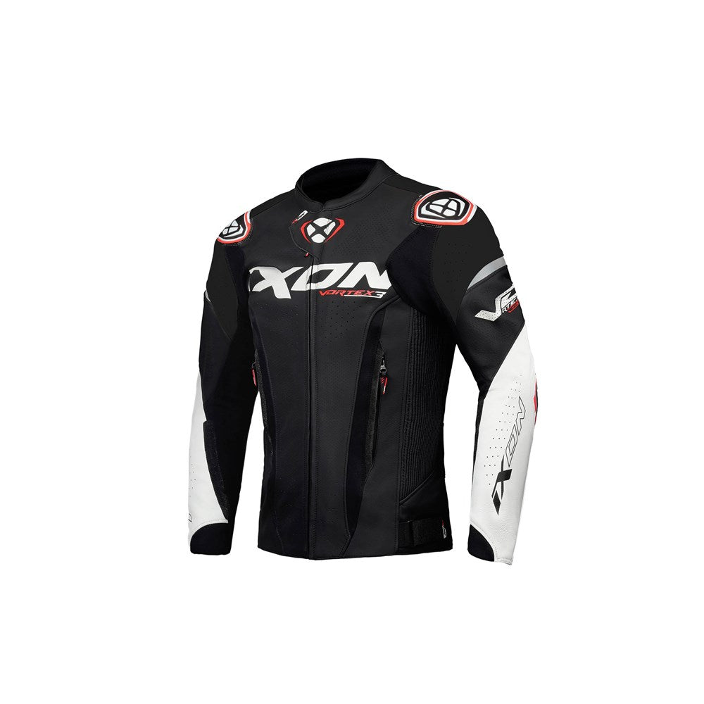 IXON VORTEX 3 JKT BLK/WHT (MD)
