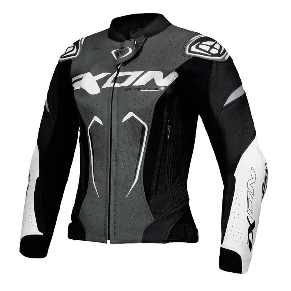 IXON VORTEX 3 LADIES JKT BLK/ANTH/WHT (2XL)