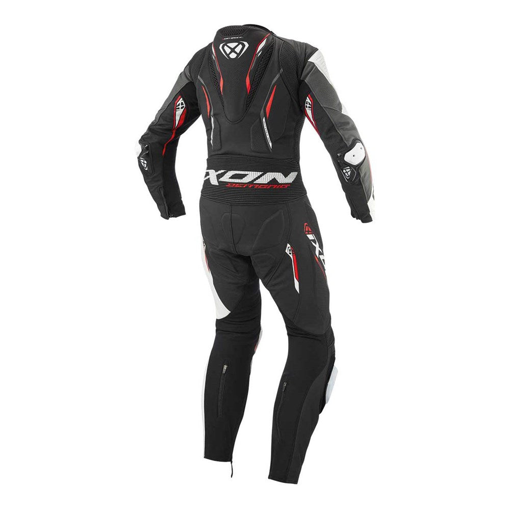 IXON DEMONIO 1PC SUIT BLK/WHT/RED (MD)