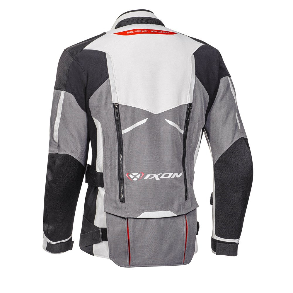 IXON RAGNAR JKT BLK/GRY/RED (SM)  [ONC01] #