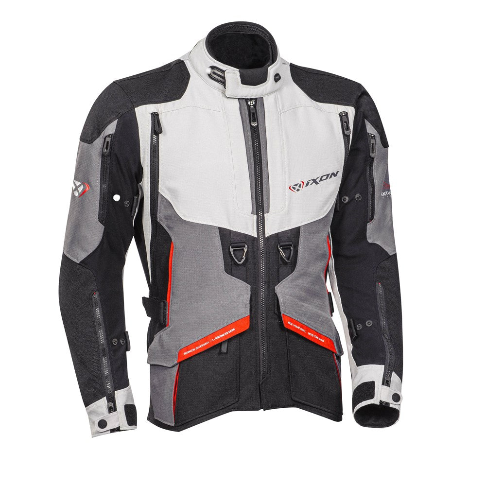 IXON RAGNAR JKT BLK/GRY/RED (MD)  [ONC01] #