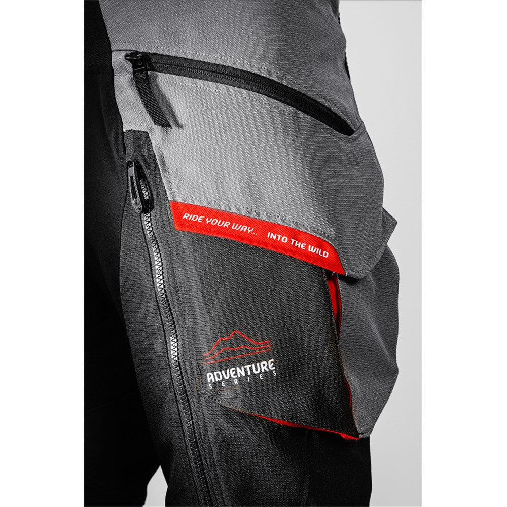 IXON RAGNAR JKT BLK/GRY/RED (LG)  [ONC01] #