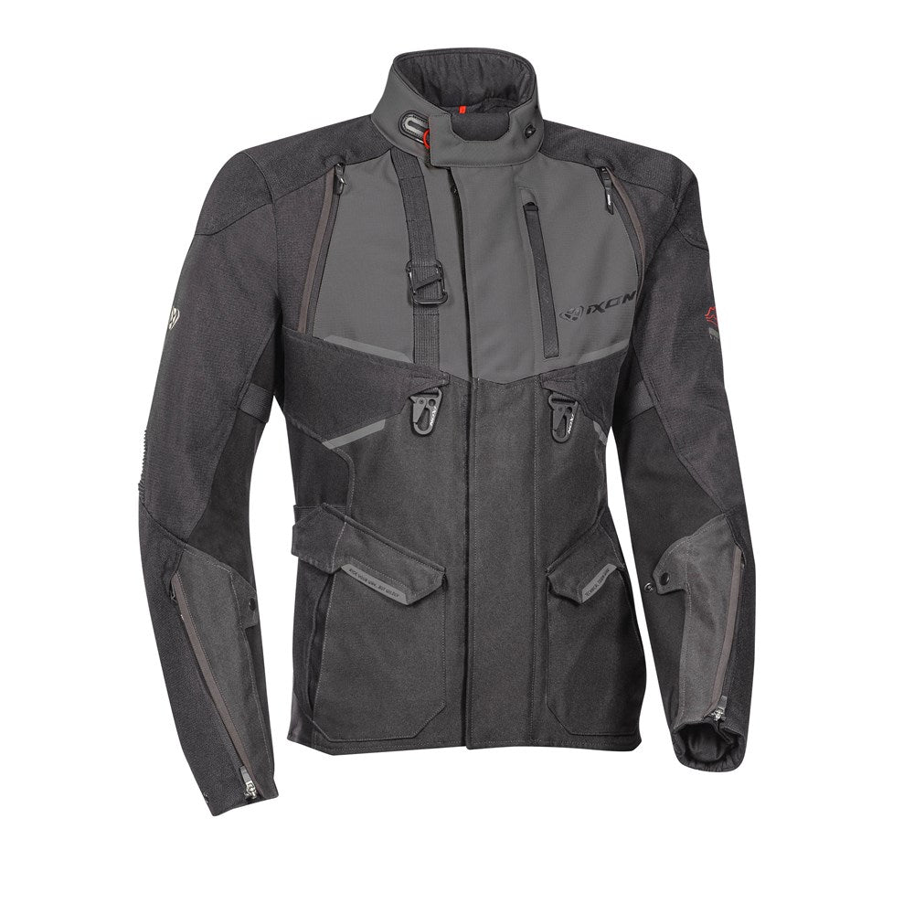 IXON EDDAS JKT BLK/ANTH (2XL)  [ONC01] #