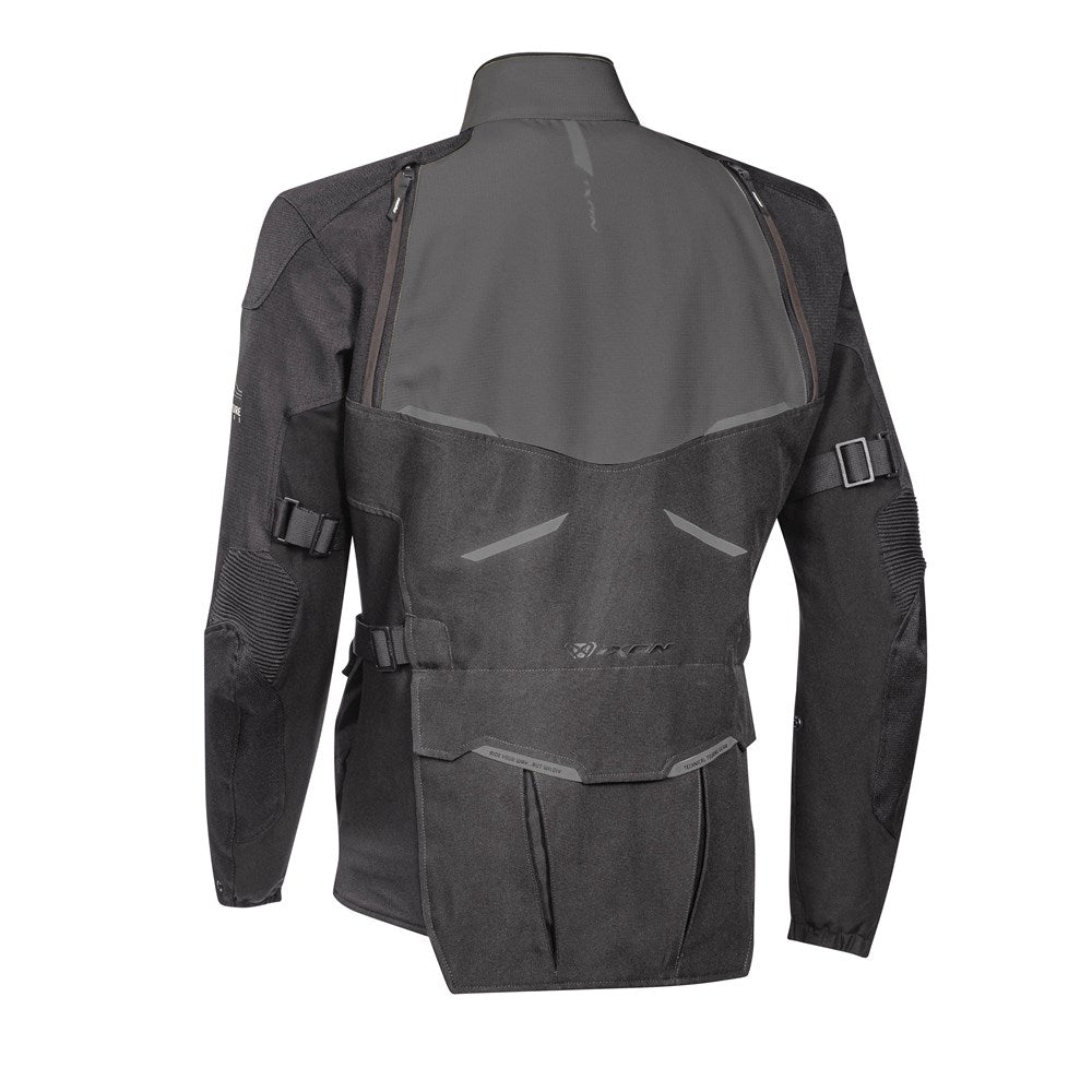 IXON EDDAS JKT BLK/ANTH (4XL)  [ONC01] #