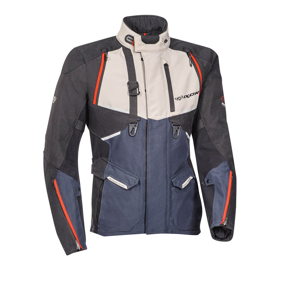 IXON EDDAS JKT GRY/NVY/BLK (2XL)  [ONC01] #