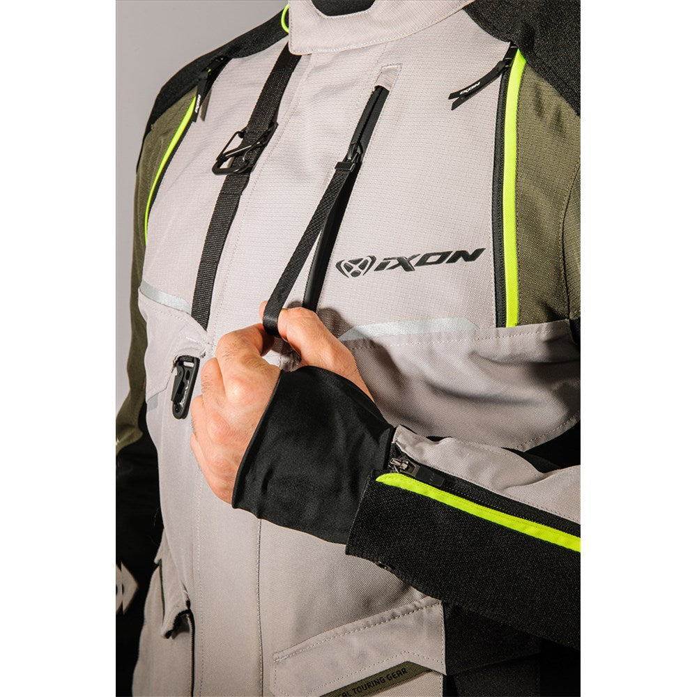 IXON EDDAS JKT GRY/KHK/BLK (SM)  [ONC01] #