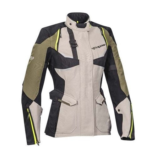 EDDAS LADY JACKET - GREY/KAHKI/BLACK