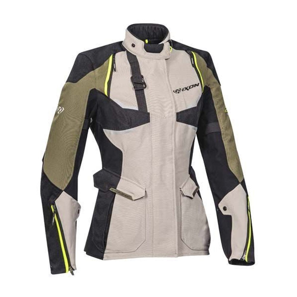 IXON EDDAS LADY JKT GRY/KHK/BLK (SM)  [ONC01] #