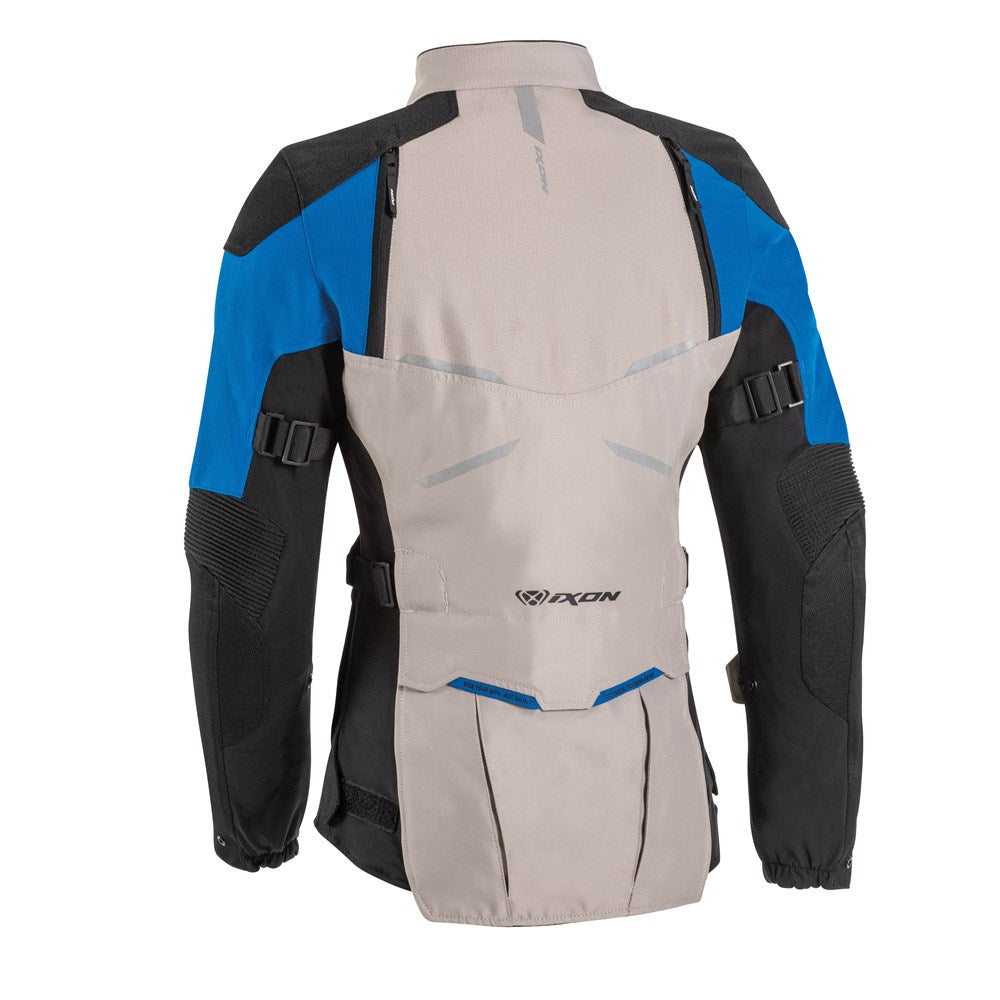 IXON EDDAS LADY JKT GRY/BLU/BLK (MD)  [ONC01] #