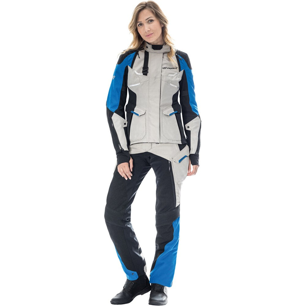 IXON EDDAS LADY PANT GRY/NAVY/BLK (LG)  [ONC01] #