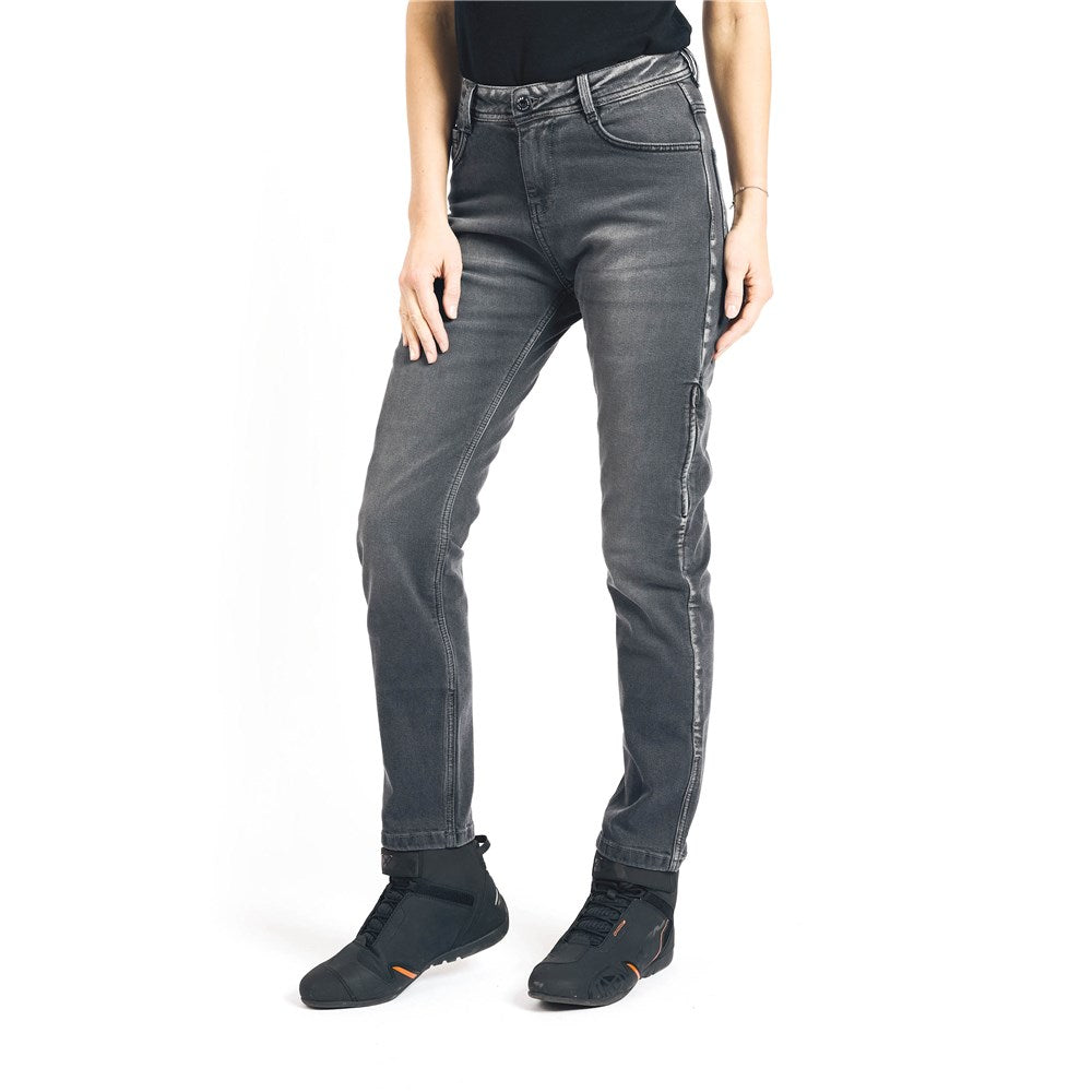 IXON DANY JEAN WASHED BLK (XS)