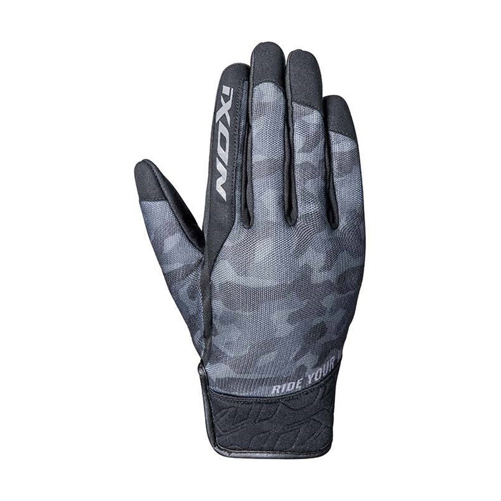 IXON RS SLICKER GLV BLK/BLK/CAMO (SM) [ONC01] #
