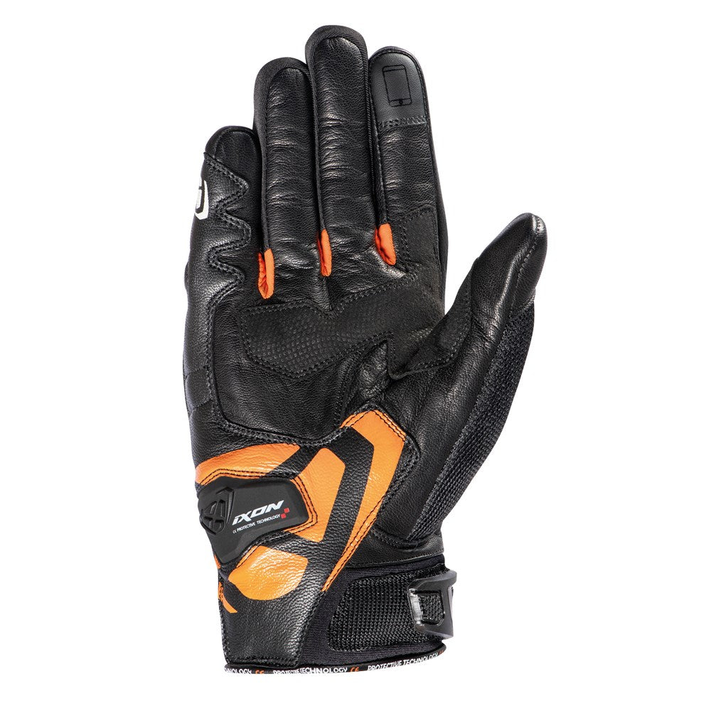 IXON RS RISE AIR GLV BLK/ORG (XL) #