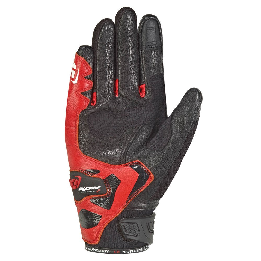 IXON RS RISE AIR GLV BLK/RED (3XL) #
