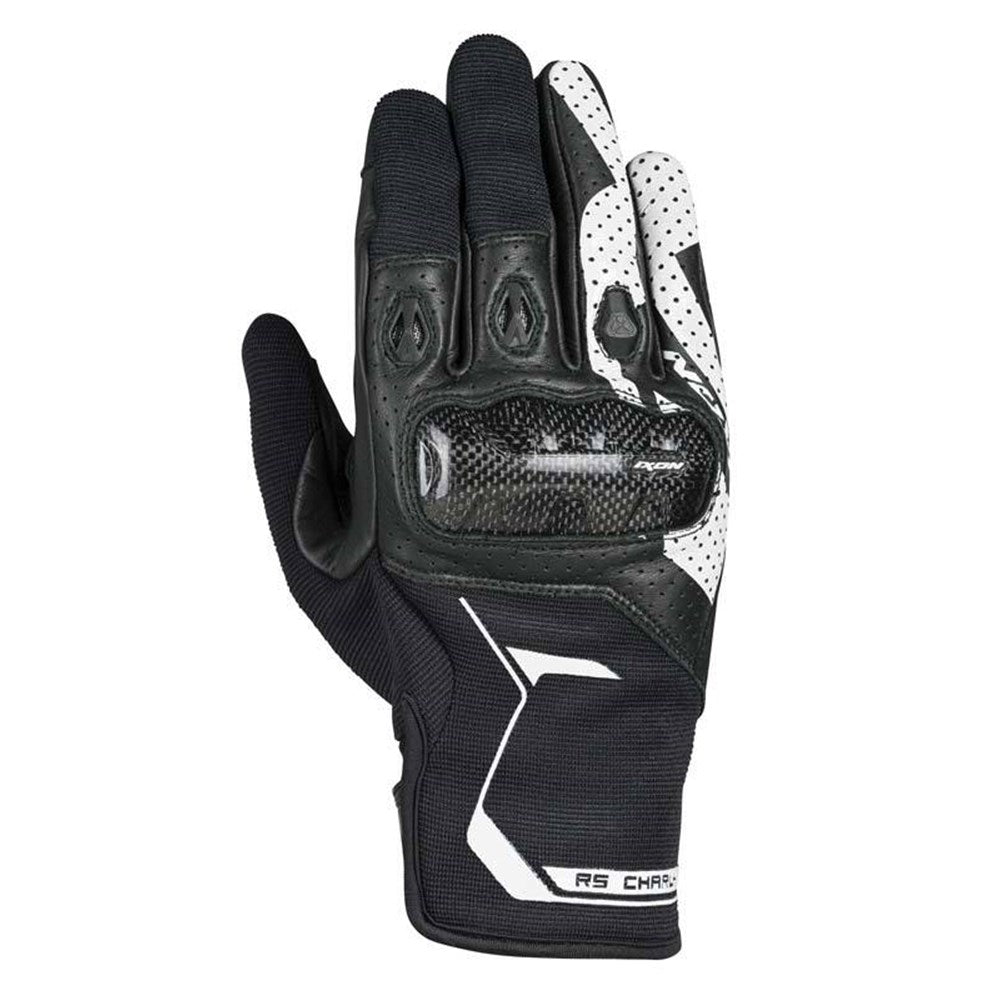 IXON RS CHARLY GLV BLK/WHT (SM) [ONC01] #