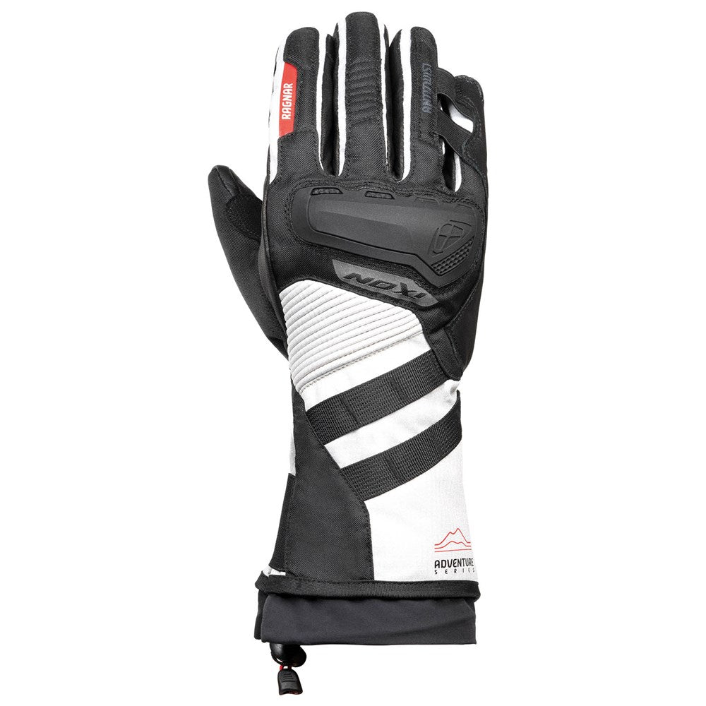IXON PRO RAGNAR GLV BLK/GRY/RED (XL)