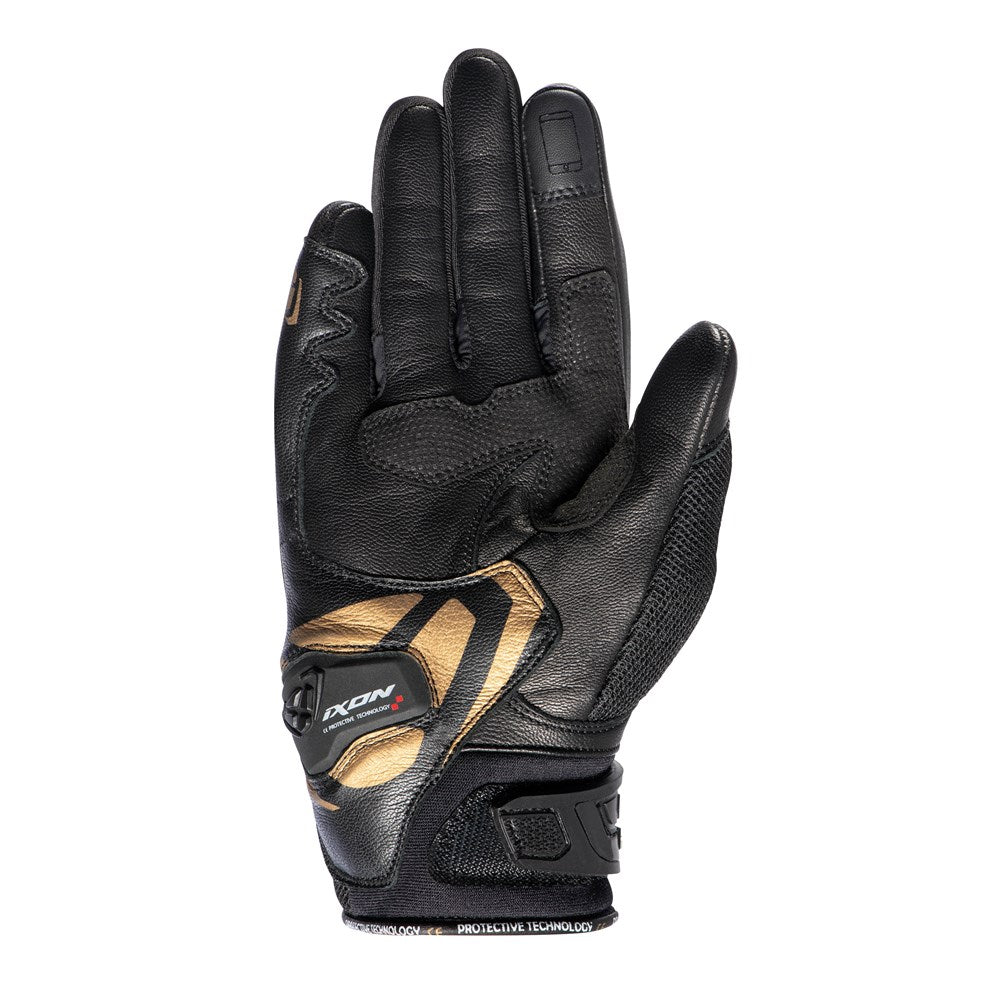 IXON RS RISE AIR LADY GLV BLK/GLD (LG) #