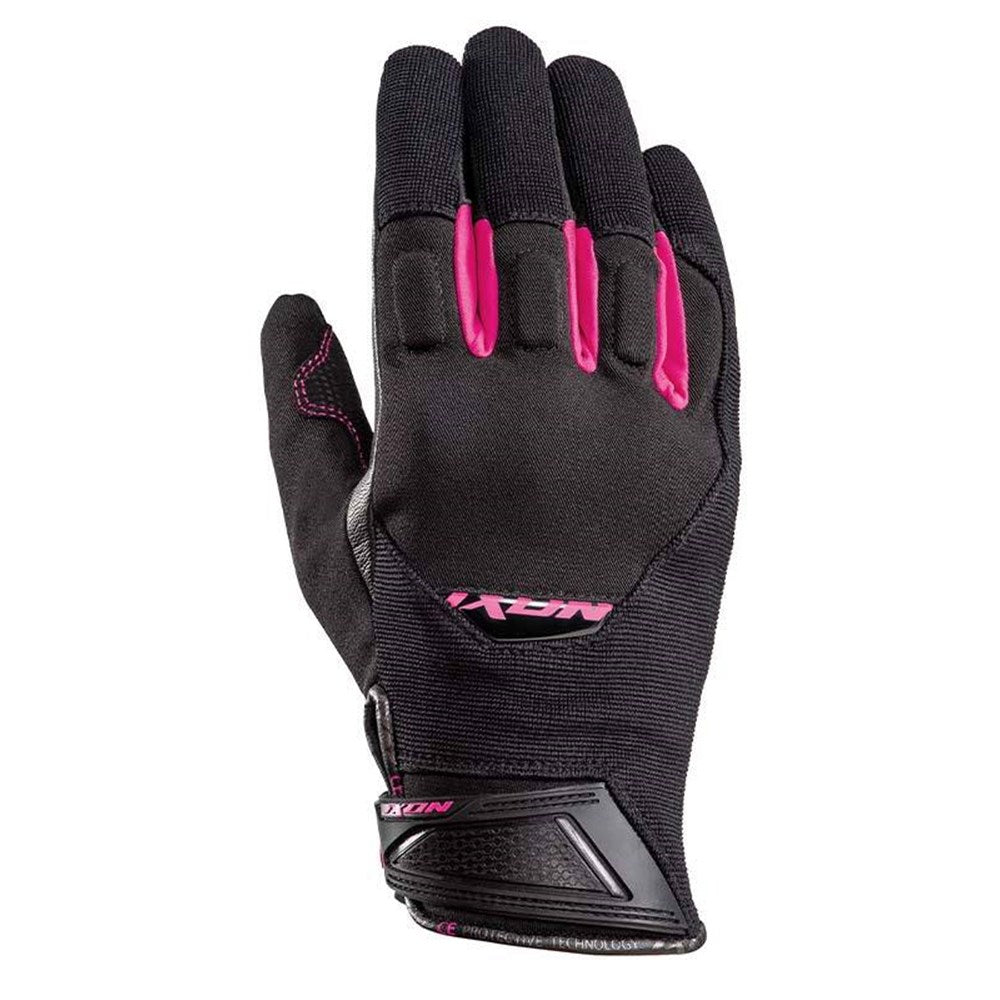 IXON RS SPRING LADY GLV BLK/FUS (LG) [ONC01] #