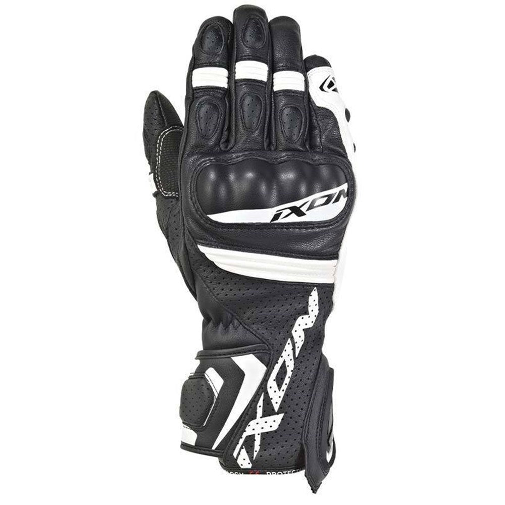 IXON RS TEMPO AIR GLV BLK/WHT (3XL) [ONC01] #