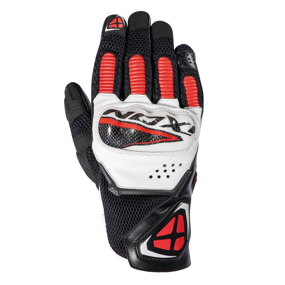 IXON RS4 AIR GLV BLK/RED/WHT (SM) [ONC01] #