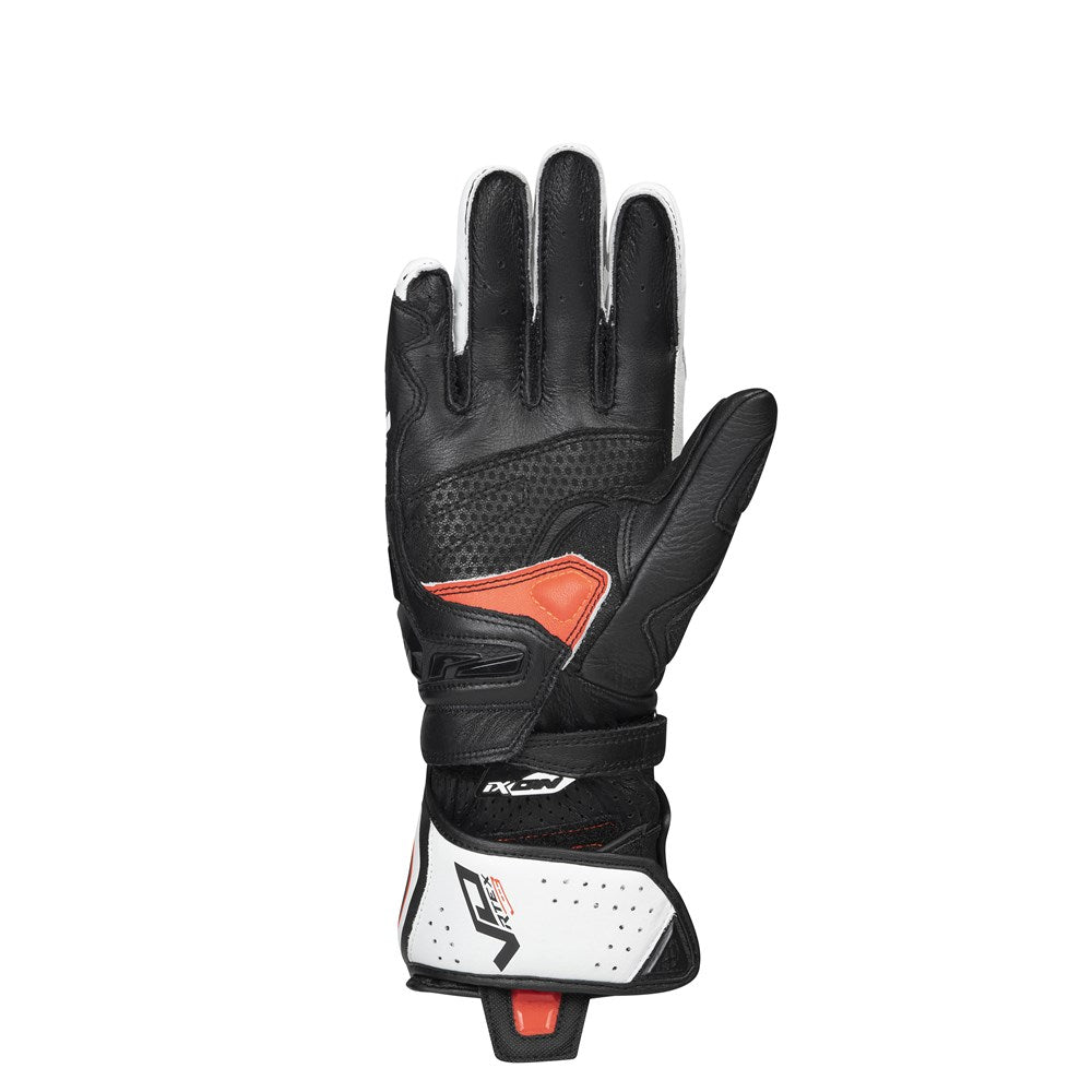 IXON VORTEX GLV BLK/WHT (2XL)