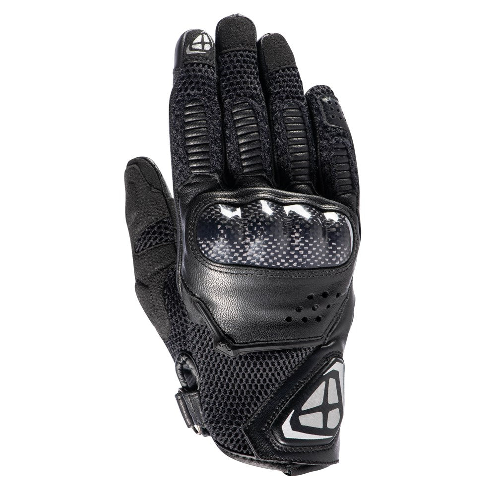 IXON RS4 AIR LADY GLV BLK/SIL (MD) [ONC01] #