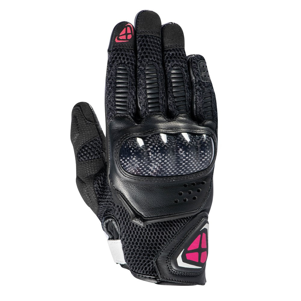 IXON RS4 AIR LADY GLV BLK/FUS (SM) [ONC01] #