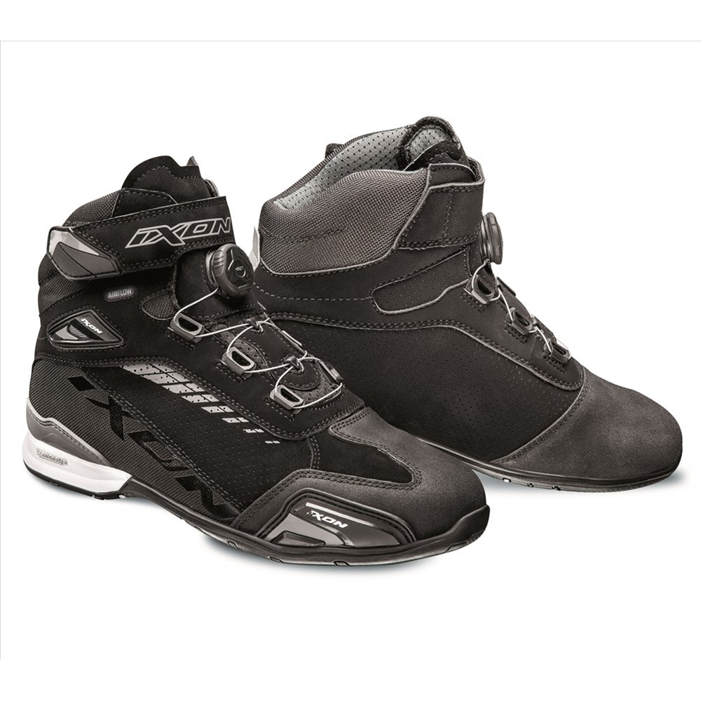 IXON BULL VENTED BOOT BLK/GRY (47) [ONC01] #