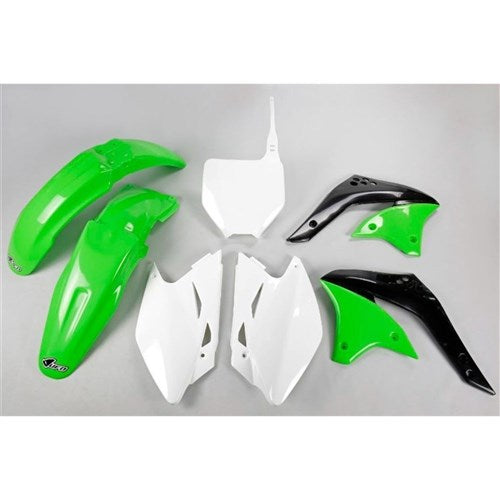 #UFO KAWASAKI KX450F 13-15 PLASTICS KIT (BLK) (WILL BECOME KAKIT220FE001)