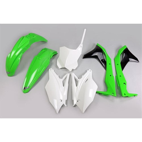 #UFO KAWASAKI KX250F 2018-19 PLASTICS KIT (OEM) (WILL BECOME KAKIT225FE999)