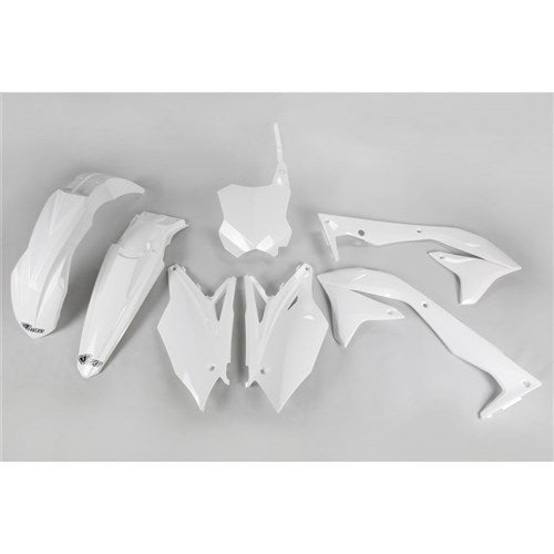 #UFO KAWASAKI KX450F 2018 PLASTICS KIT (WHT) (WILL BECOME KAKIT226FE047)