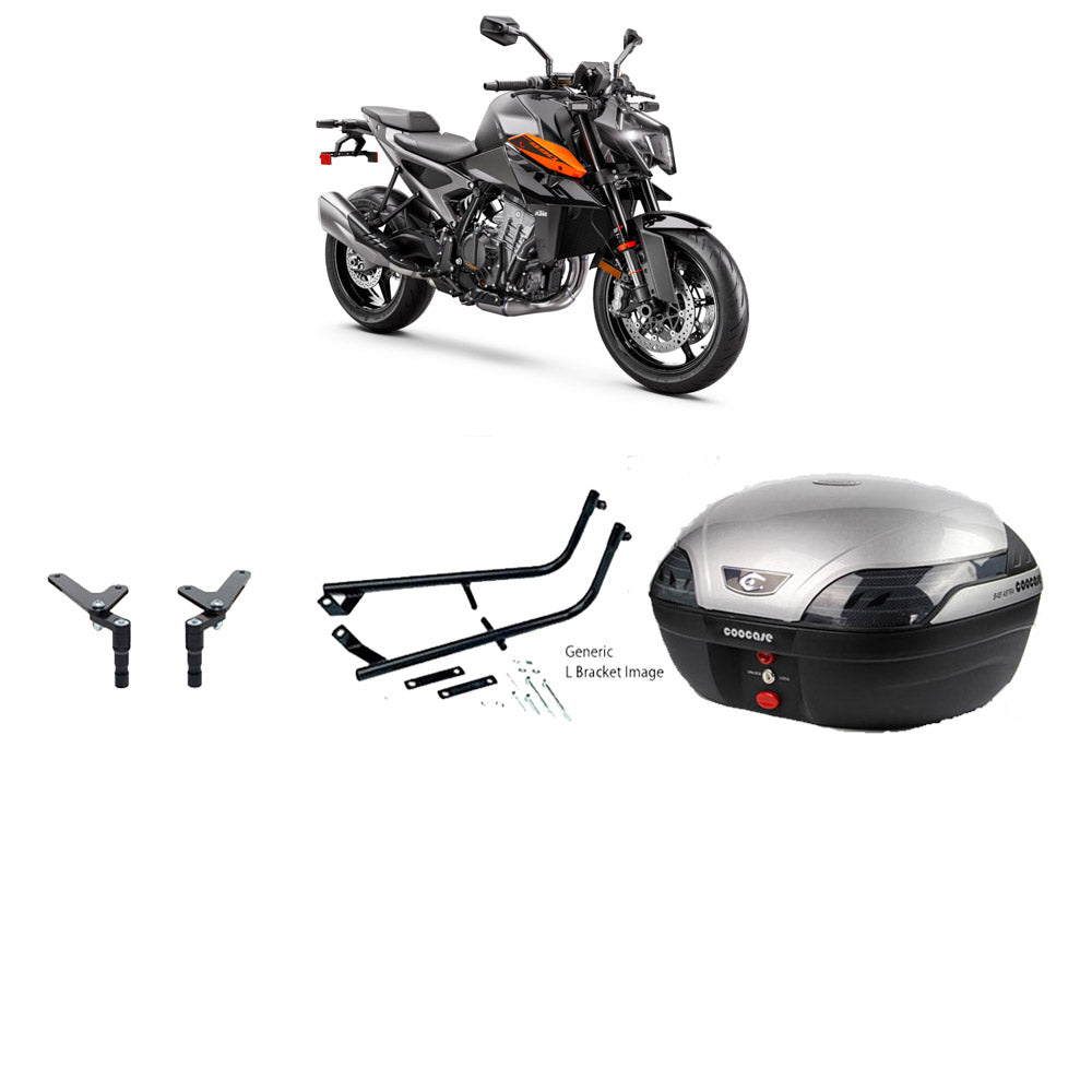 S48 Astra Silver Topbox Kit 990 DUKE 24- - KT025S48BPSIL