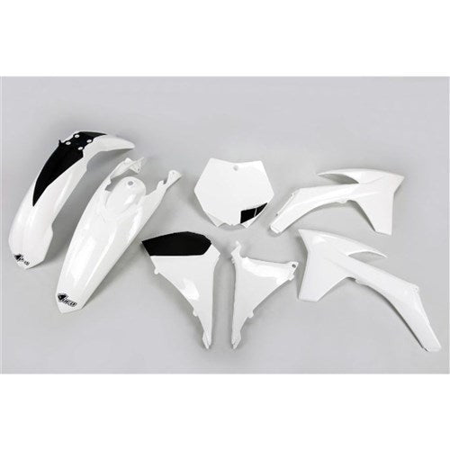 /#UFO KTM SX 2011 PLASTICS KIT (WHT) (WILL BECOME KTKIT509FE047)