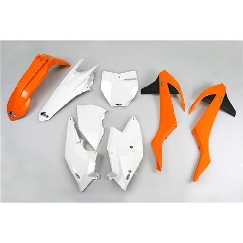 #UFO KTM SX/SXF 16-18 PLASTICS KIT (OEM)NO SX250 2016 (WILL BECOME KTKIT517FE999)