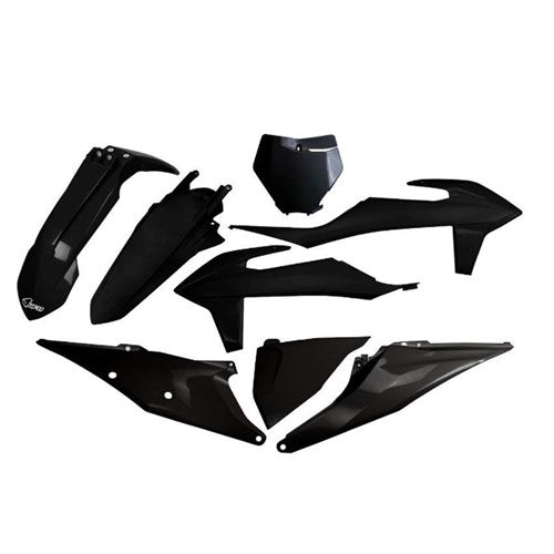 #UFO KTM SX/SXF 19-22 PLASTICS KIT (BLK) (WILL BECOME KTKIT522FE001)