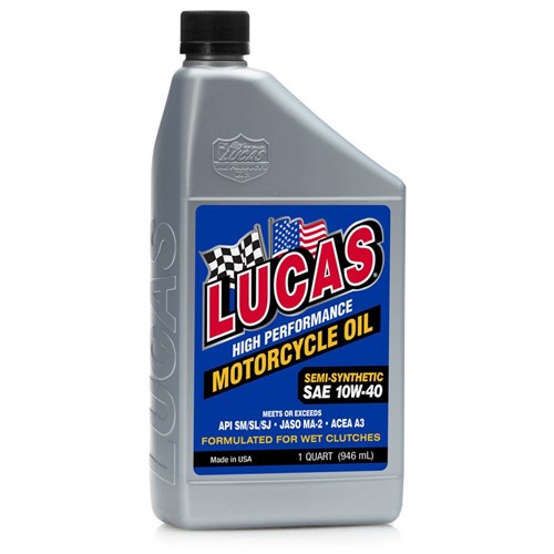 #LUCAS 10W-40 SEMI SYN OIL 946ML (L2001)