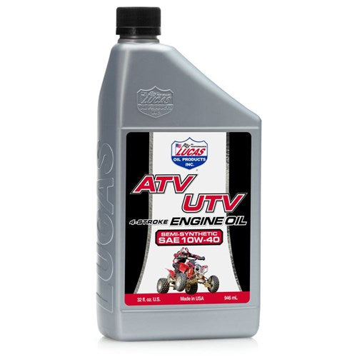 #LUCAS 10W-40 SEMI SYN ATV OIL 946ML (L2301)