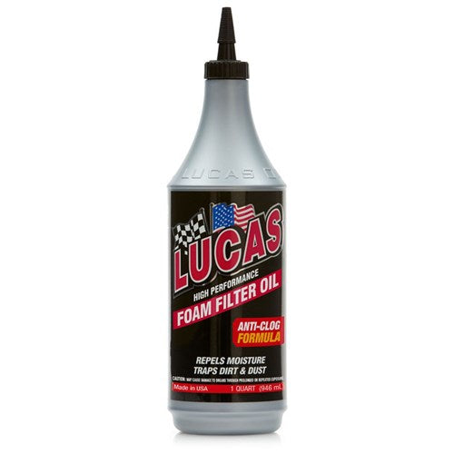 #LUCAS FOAM FILTER OIL 946ML (L9300)