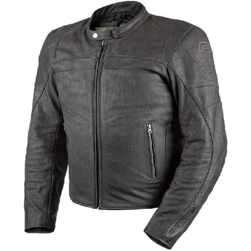 RJAYS CALIBRE II PERF LTHR JKT BLK (SM)